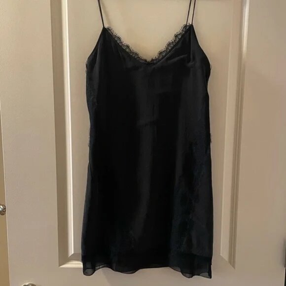 NWT Dolce Vita Mini Black Lace Slip Dress, Size Small SKU:211 - Picture 1 of 4